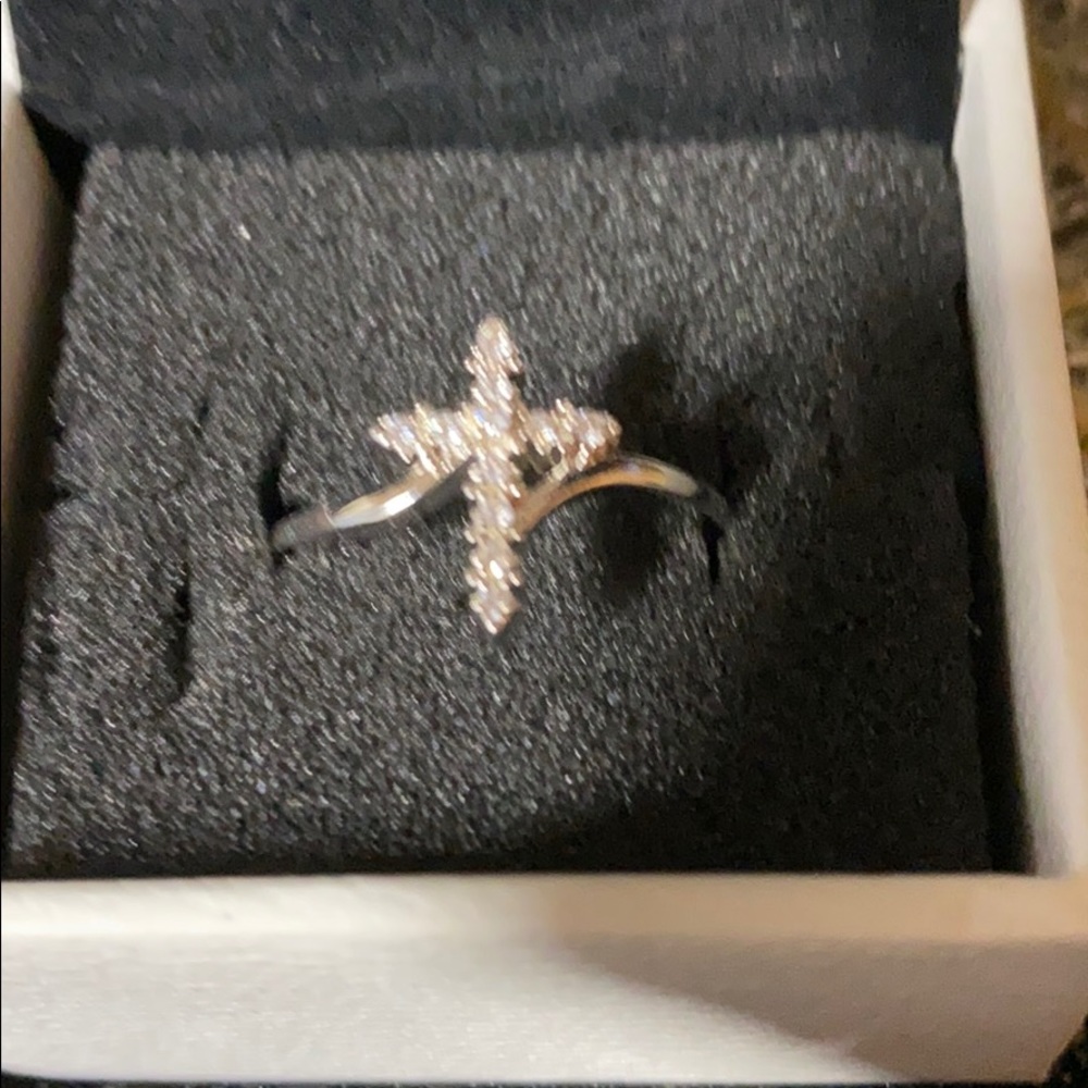 Beautiful cross ring